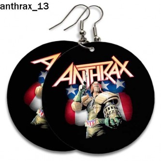 Kolczyki Anthrax 13