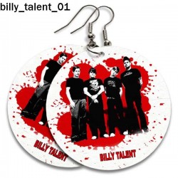 Kolczyki Billy Talent 01