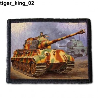 Naszywka Tiger King 02