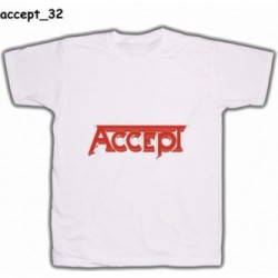 Koszulka Accept 32 biała