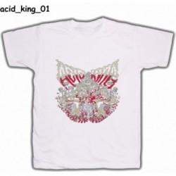 Koszulka Acid King 01 biała