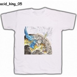 Koszulka Acid King 05 biała