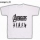 Koszulka Avengers 01 biała