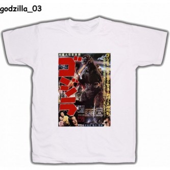 Koszulka Godzilla 03 biała