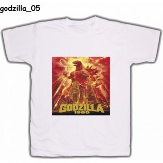 Koszulka Godzilla 05 biała