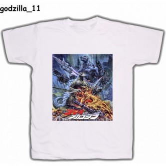 Koszulka Godzilla 11 biała
