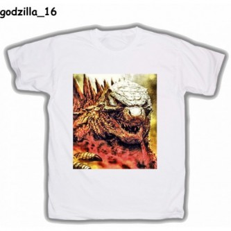Koszulka Godzilla 16 biała