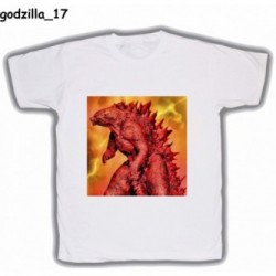Koszulka Godzilla 17 biała