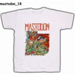 Koszulka Mastodon 18 biała