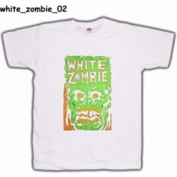 Koszulka White Zombie 02 biała