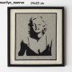 Obraz haftowany Marilyn Monroe