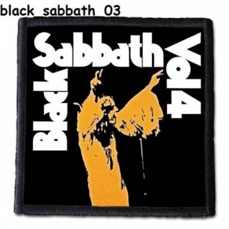 Naszywka Black Sabbath 03
