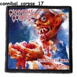 Naszywka Cannibal Corpse 17