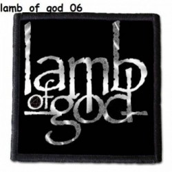 Naszywka Lamb Of God 06