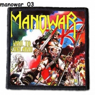 Naszywka Manowar 03