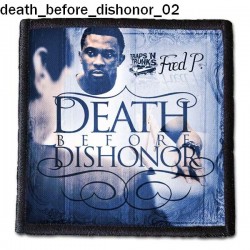 Naszywka Death Before Dishonor 02