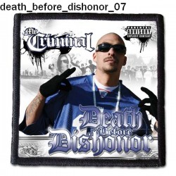 Naszywka Death Before Dishonor 07