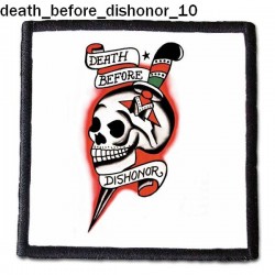 Naszywka Death Before Dishonor 10