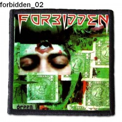 Naszywka Forbidden 02