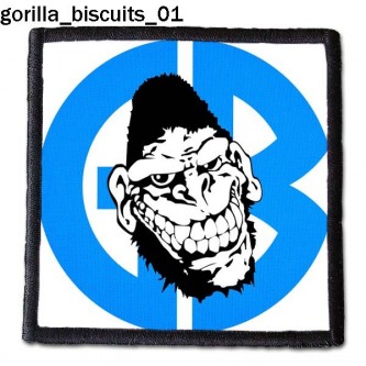 Naszywka Gorilla Biscuits 01