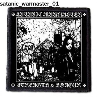 Naszywka Satanic Warmaster 01