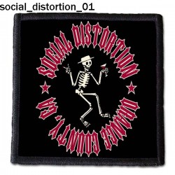 Naszywka Social Distortion 01